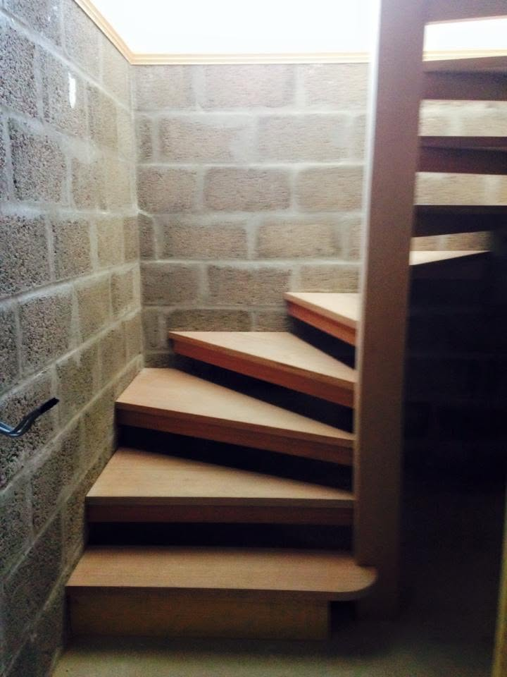 Oak staircase