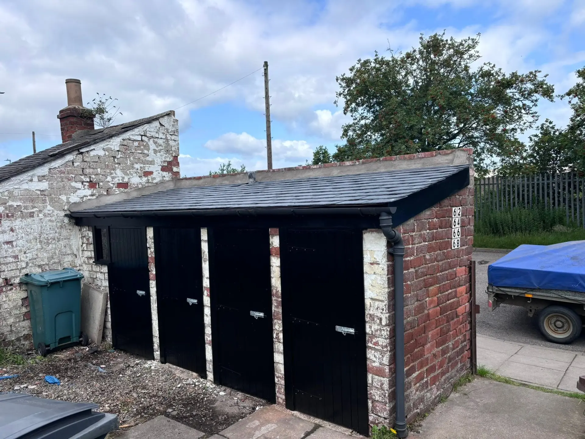 Store re-roof