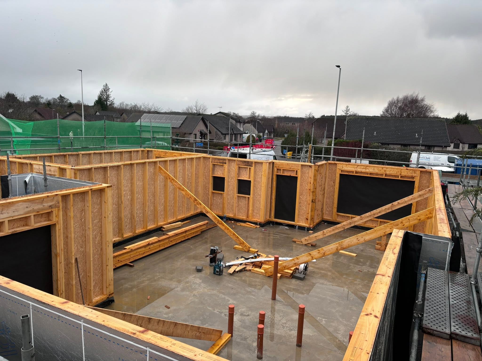 Timber kit walls